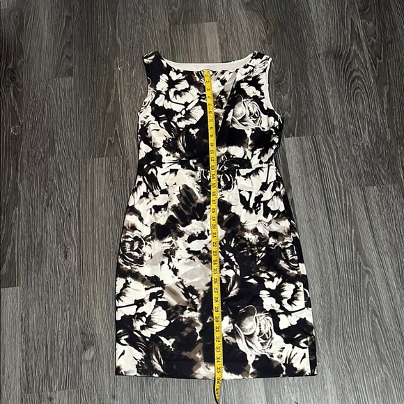 Ann Taylor Black and White Sheath Cocktail Dress - Picture 3 of 9